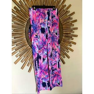 Lily Pulitzer stretchy palazzo pant size M